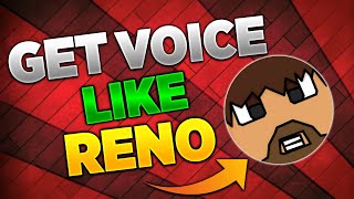 HOW TO GET VOICE CHANGER LIKE  | RENO | CLASH UNIVERSE | VIPAX | ZENDEX | MINECRAFT