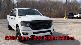 2023 Ram 1500 Big Horn Night Edition  Walkaround