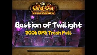 World of Warcraft: Cataclysm Classic - Fire Mage BoT Trash Pull - 200k DPS