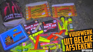 VUURWERK UIT BELGIË AFSTEKEN!