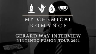 Full Gerard Way Interview - Nintendo Fusion Tour 2004