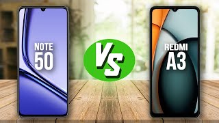 Realme Note 50 vs Redmi A3 - متشتريش الموبايل ده ‼ 🙄