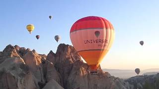 Die Ballonfahrt Kappadokien /mit Musik - The balooning Kappadokien/with music