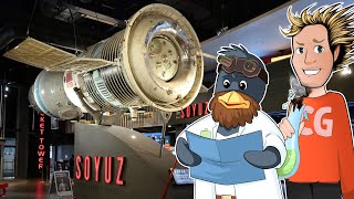 Beardy and Carnasa visit the National Space Centre!