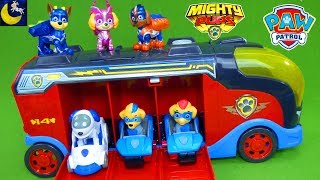 Paw Patrol Twins Mighty Cruiser Mighty Pups Super Paws Tuck Ella Paw Patroller Pup Pad Toys