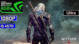 The Witcher 3 - Gtx 1060 6gb - i5 4570 - 1080p