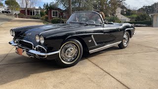 1962 Chevrolet Corvette Startup for Bring A Trailer