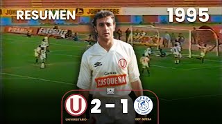 Universitario 2-1 Sipesa | Resumen | Goles de Ferrari y Rossi |1995⚽🎞