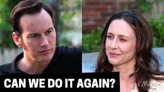 "Can we do it again?" | The Conjuring - Vera Farmiga & Patrick Wilson