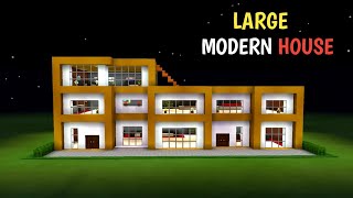 How To Build Large House in Lokicraft Large Modern House Tutorial in Hindi (EASY)