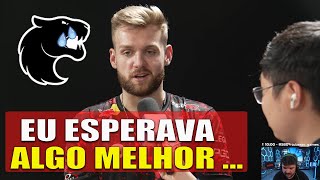 NIKO CONTA QUE ESPERAVA MAIS DA FURIA