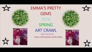 Art Crawl in 2018 By Emma's Pretty Gems