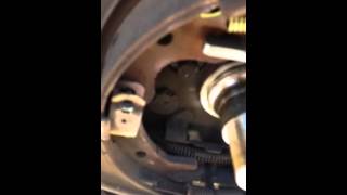 Acura rear hub bearing removal