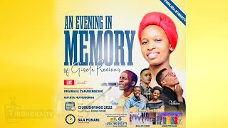 GISELE PRECIOUS || AN EVENING IN MEMORY ||LAUNCHING ALBUM IMBARAGA Z'AMASENGESHO