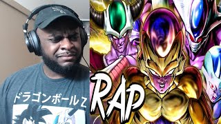 Frieza Family RAP REACTION | "COLD WORLD" | GoldenEMP ft. Vanquish SoReal, Jacob Cass & KBN Chrollo