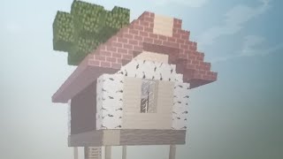 ПОСТРОИЛ ДОМИК НА ДЕРЕВЕ В MINECRAFT