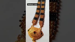 Handmade mangalsutra design