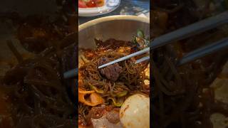 Galbi & Spicy cold noodle #shorts