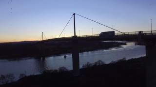 Drone over Old Kilpatrick and Erskine Bridge