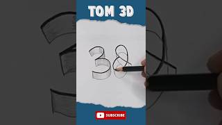 Cara Gambar 3D sederhana.#shortvideo #shorts