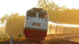 Kesibukan Stasiun Kroya Di Sore Hari || Hunting Kereta Di Percabangan Stasiun Kroya (1/7/2023)