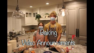 Baking Video Announcement 3