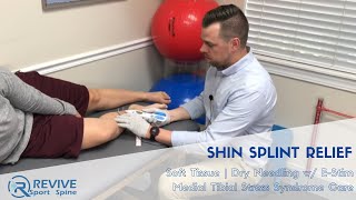 Shin Splints Treatment - Dry Needling Therapy | Running Injury MTSS | SLC Utah Sports Chiropractor