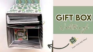 GIFT BOX WITH GOODIES FULL WALKTHROUGH | | Handmade Gift Box Ideas | DIY Gift Box| FFScrapbooking