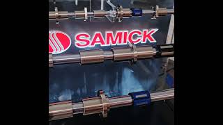 Стенд для наглядной демонстрации продукции SAMICK