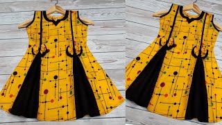 নতুন ডিজাইনের বেবি ফ্রক কাটিং ও সেলাই Baby Frock Design 2021