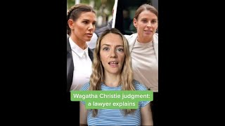 Wagatha Christie: one minute summary of the judgment in Vardy v Rooney by a lawyer