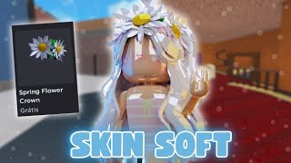 JOGUEI MM2  COM O NOVO ACESSÓRIO GRATIS DO ROBLOX!🌼