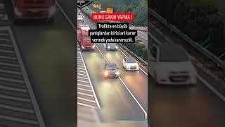 Don't do this ın the Traffic! 👇👇👇👎👎👎🚫🚫🚫Sürücü hatalarına dikkat!