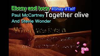 Paul McCartney & Stevie Wonder - Ebony and Ivory (Lyrics) HQ