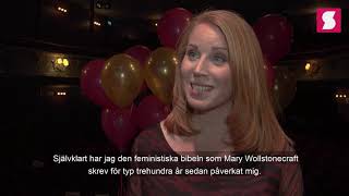 Intervju med Annie Lööf. prisutdelare av Årets Selma 2019