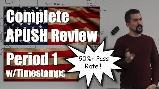 Complete APUSH Review - Period 1 w/TIMESTAMPS - ALL TOPICS