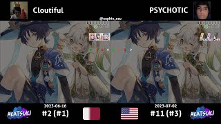 Cloutiful vs PSYCHOTIC | Amatsuki - Chiisana Koi no Uta [Dream] +HRDTRX