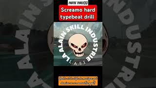 Screamo hard typebeat drill part three(3) #music #bass #beats