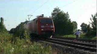 Almost getting hit by train - Extremely close call!