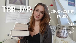 TBR jar prompts chooses my february reads | my february tbr