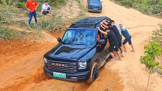 Chinese Off-road Sub Cars: The Ultimate Muddy Road Challenge | Haval Raptor |