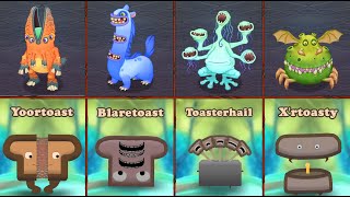 All Monsters Ethereal Workshop Vs Ethereal Toastshop | Redesign Comparisons #msmpyp2024