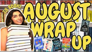 📚 August Wrap Up 📚 || I read 28 books in 31 days including horror, romance and thrillers.