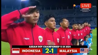 🔴 DISIARKAN DI SCTV - Timnas Indonesia vs Malaysia - Semifinal Piala AFF U19 2024 - Prediksi Skor