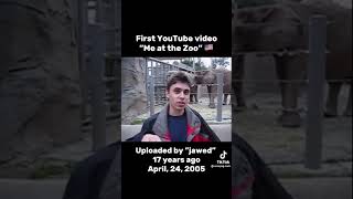 me at the zoo first youtube video is 17 years old now