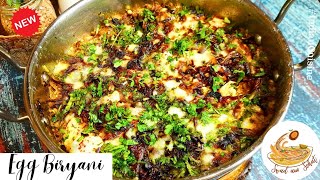 egg biryani recipe / मजेदार ऐग बिरयानी बनाने का नया और आसान तरीका