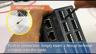 Quick and Easy Wiring, the Analog Sensing Unit VZ20X !