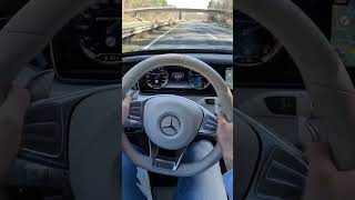 Mercedes S63 AMG Coupé 585HP Top Speed On Autobahn 🛣️ #mercedes #mercedesamg #s63amg #s63coupe #car