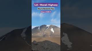 Leh Manali Highway #leh #lehladakh  #manali  #roadtrip  #bikeride  #baralachapass #himalayas