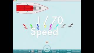 Tactical Sailing J/70 Speed Simulation (English)